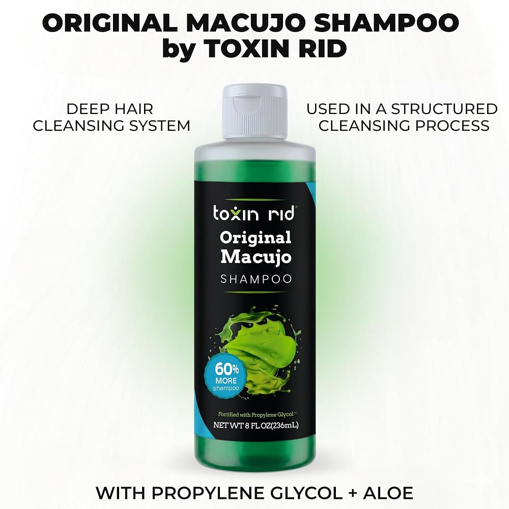 Toxin Rid Original Macujo Aloe Detox Shampoo, 8oz - image 2