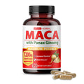 Vital Herbal Complete Maca Formula with Ginseng & Ashwagandha - 90 Capsules