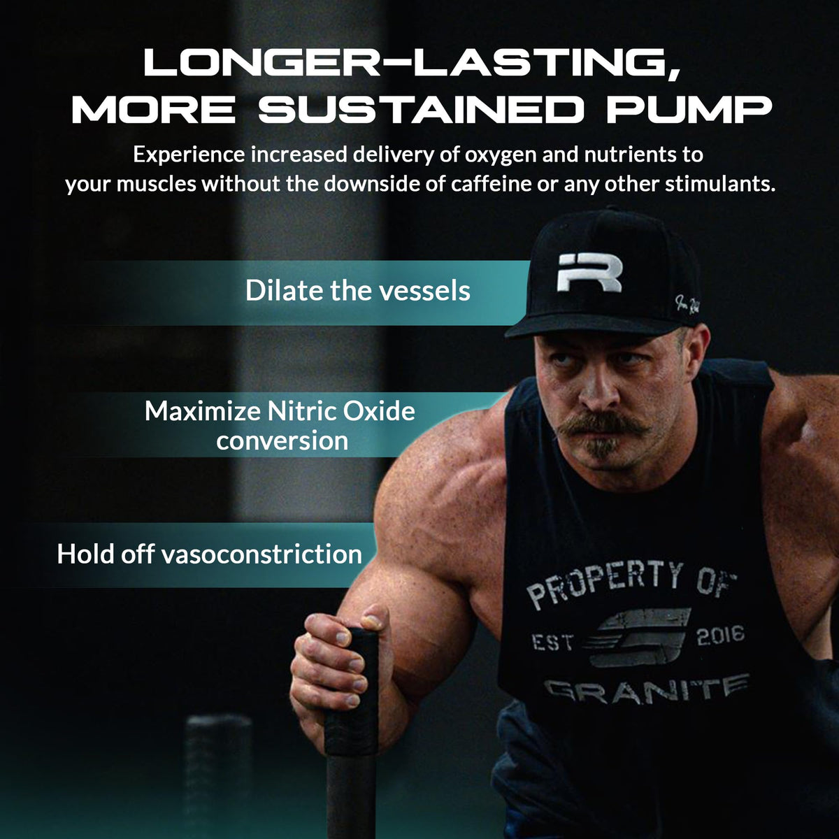 Granite Supplements Vaso Blast Pump Pre-Workout Powder - 20 Servings - image 4