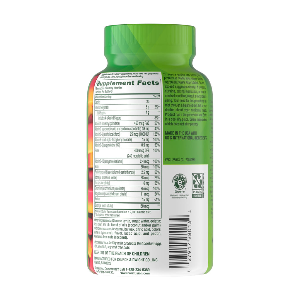 Vitafusion Multivitamin Gummies + Immune Support - 90 Gummies - image 2