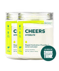 Cheers Hydrate Oral Rehydration Solution Lemon Lime - 24 Servings