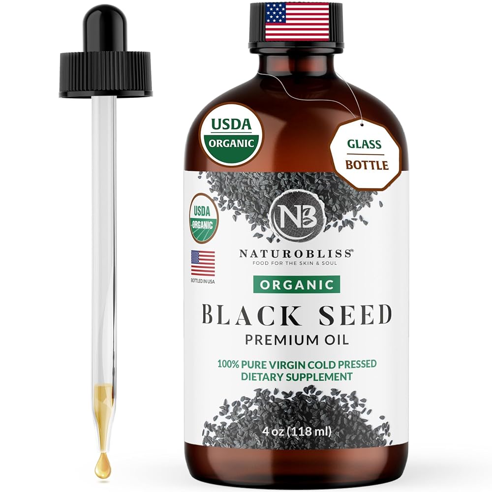 NaturoBliss Organic Black Seed Oi