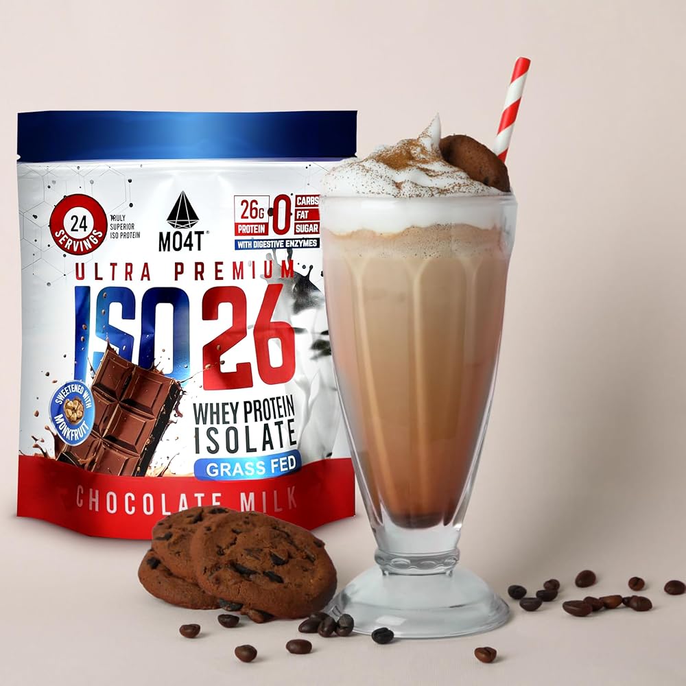 MOMOF4TRANSFORM ISO26 Grass Fed Whey Protein Isolate - 24 Servings - image 9