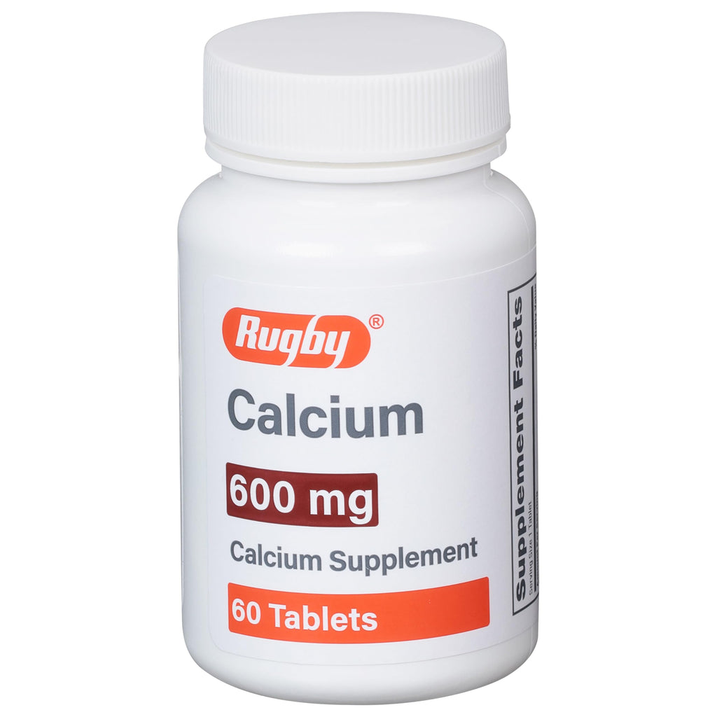Rugby Calcium 600 mg Tablets - 60 Tablets