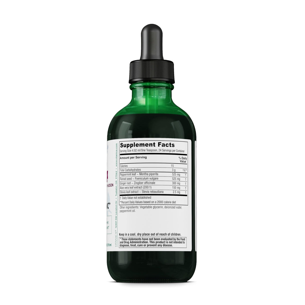 Vitanica Digestion Tonic Bloating & Gas Relief - 4 fl oz - image 2