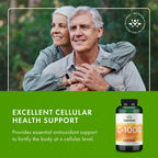 Swanson Vitamin C with Rose HIPS Immune System Support Skin