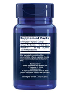 Life Extension Vitamin B12 Methylcobalamin 500mcg - 100 Lozenges - image 2