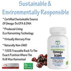 JAYLAB PRO Omega Icon Antarctic Krill Oil 1000mg - 60 Softgels - image 7