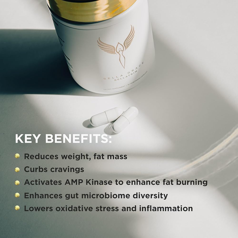 Bella Grace BellaTrim Weight Support Supplement - 30 Capsules - image 5