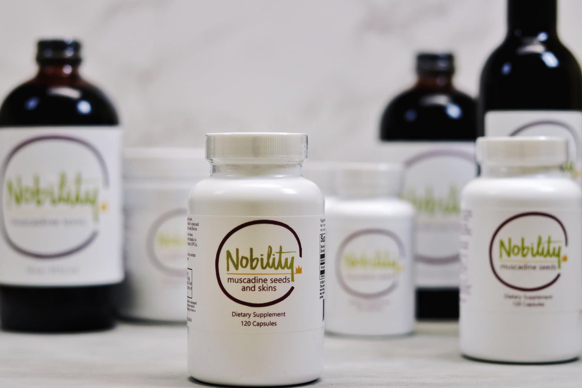 NOBILITY Naturals Muscadine Seed & Skin Capsules - 60 Count - image 5