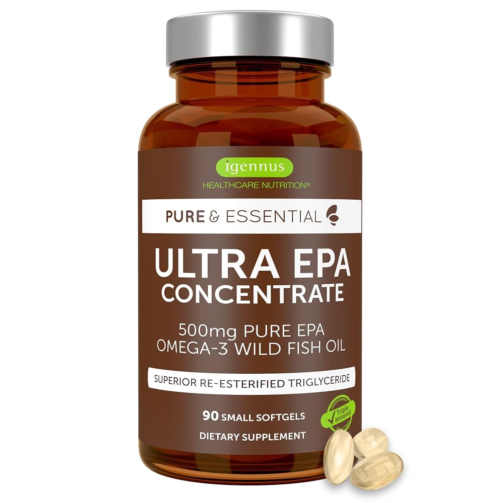 Igennus Ultra EPA Omega 3 500mg DHA-Free - 90 Softgels
