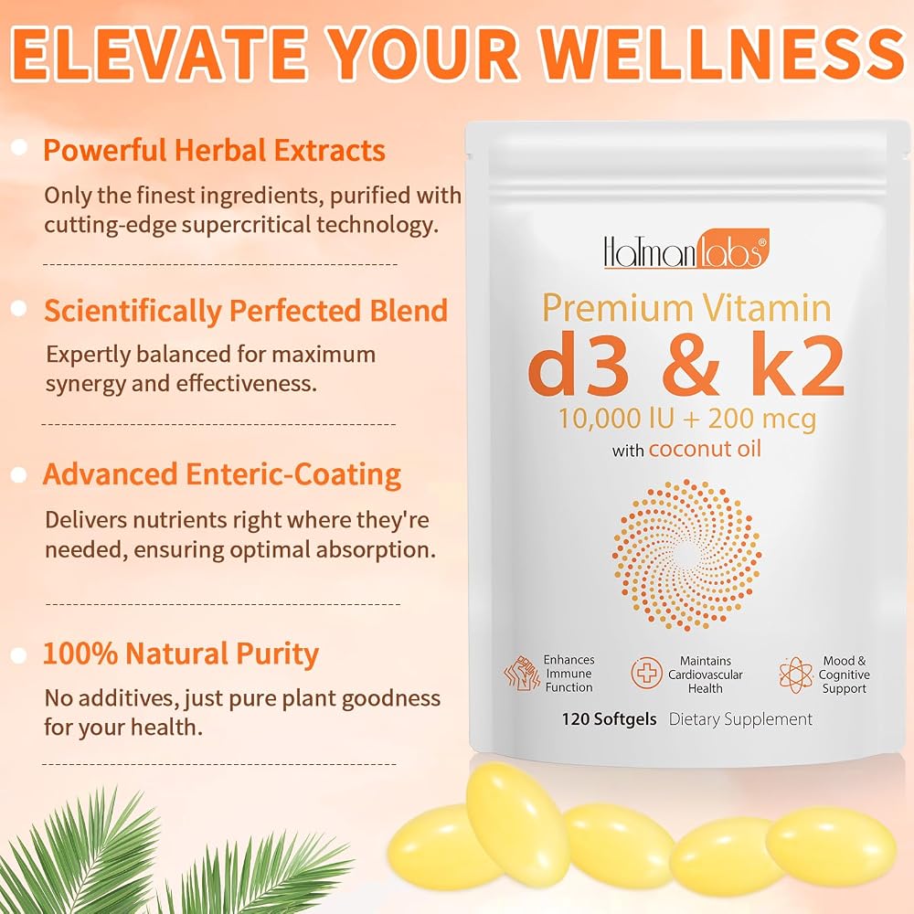 newseel Vitamin D3 K2