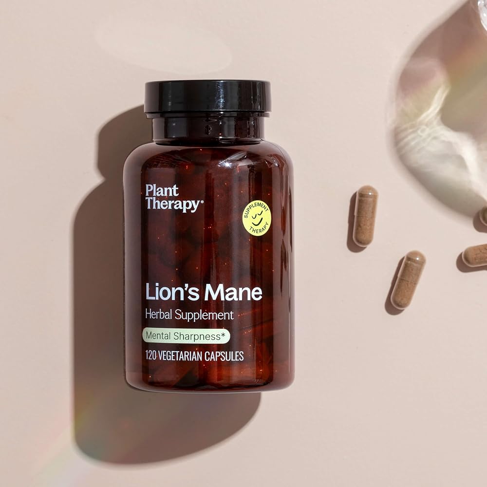 Plant Therapy Lion's Mane Mushroom Supplement for Mental Clarity - image 7