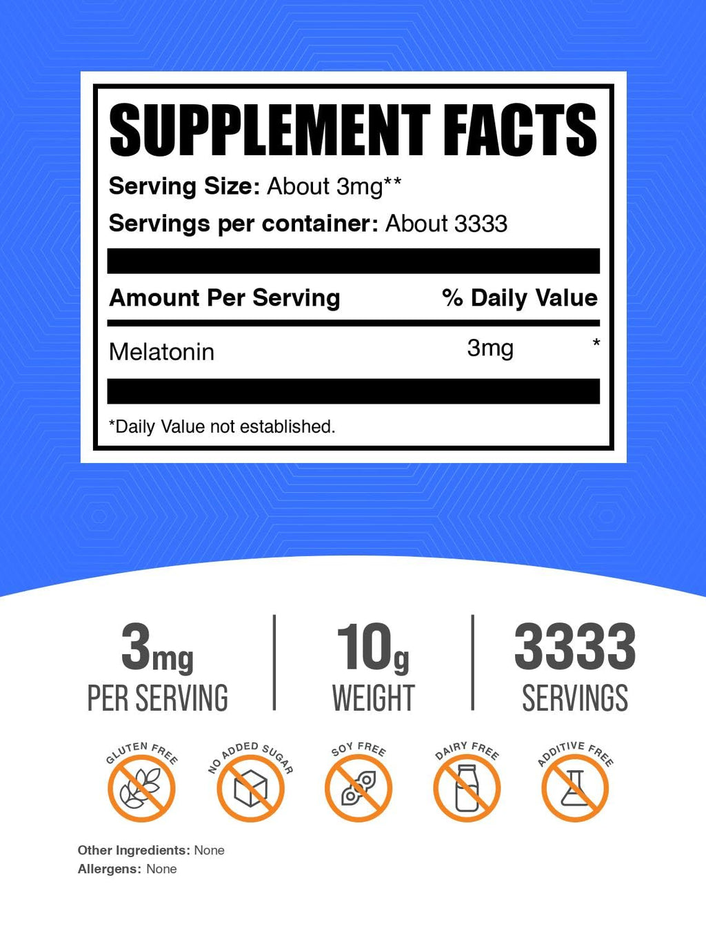 BulkSupplements.com Melatonin Powder