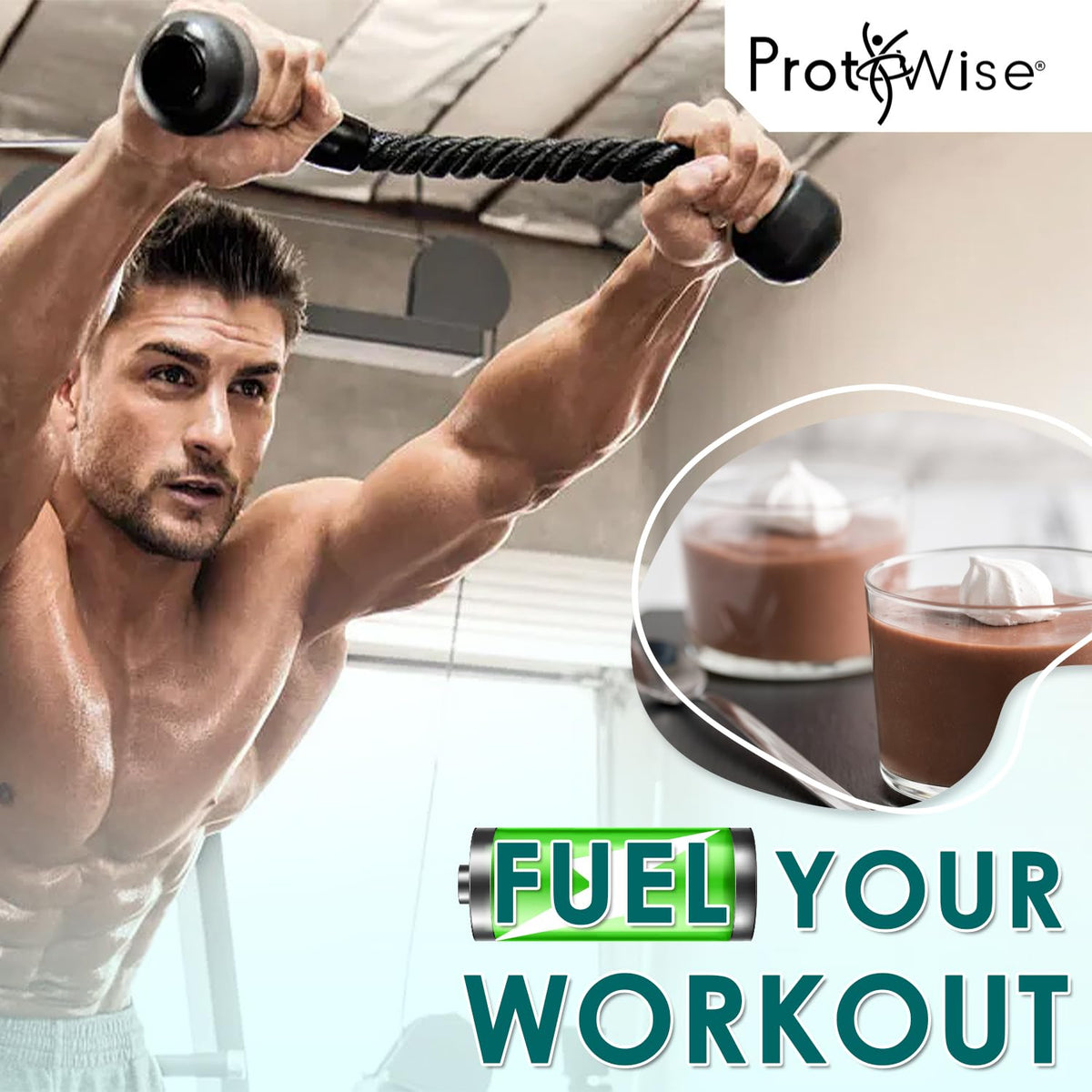 ProtiWise High Protein Drink Mix Chocolate - 7 Pack - image 6