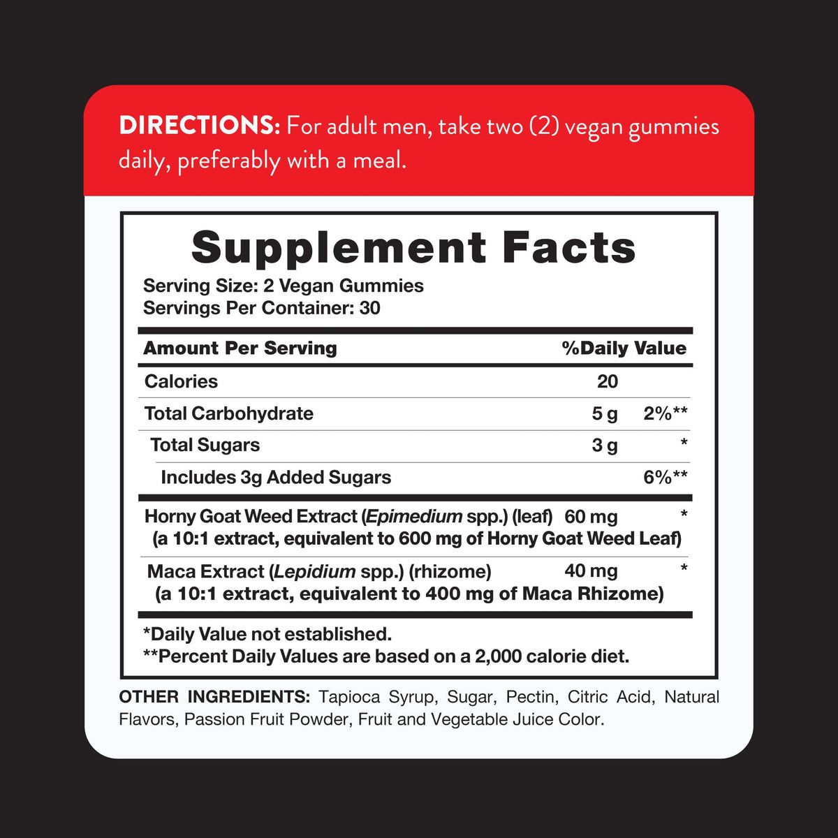 Nature's Truth Horny Goat Weed Gummies with Maca Root - 60 Count - image 2