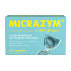 Micrazym Pancreatic Enzymes 10,000 USP - 50 Capsules