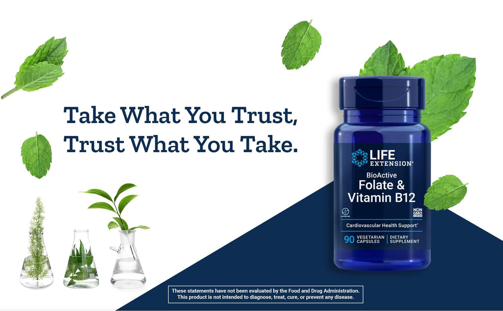 Life Extension BioActive Folate & Vitamin B12