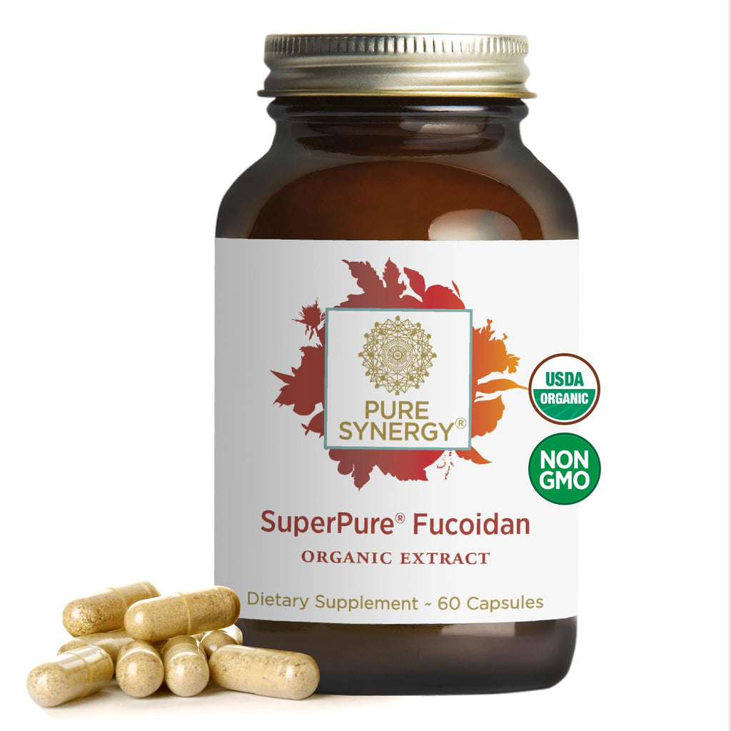 PURE SYNERGY SuperPure Fucoidan Extract - 60 Capsules