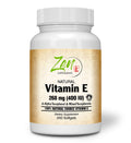 Zen Supplements Vitamin E 400IU Mixed Tocopherols - 250 Softgels