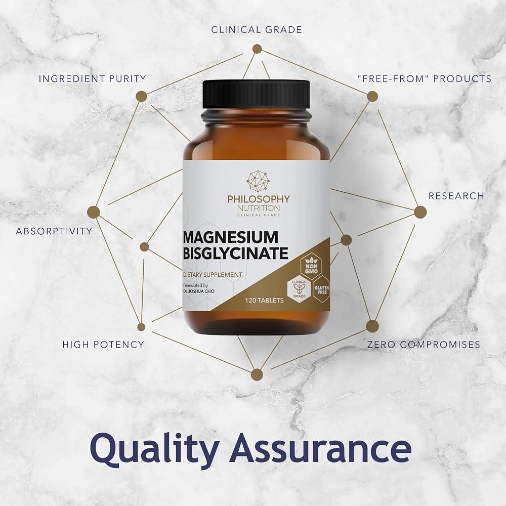 Philosophy Nutrition Magnesium Bisglycinate 200 mg - 120 Tablets - image 4
