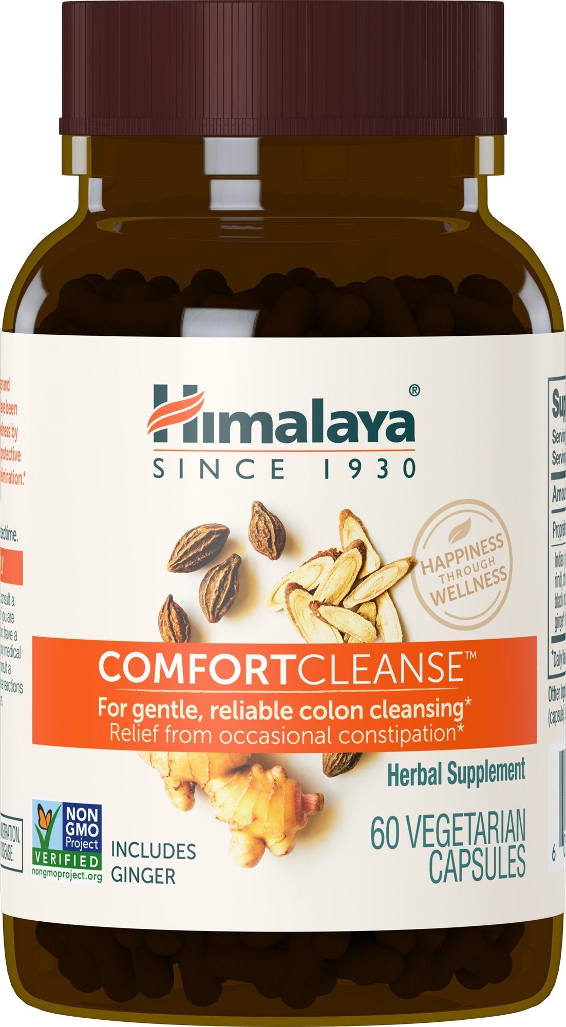 Himalaya ComfortCleanse Detox & Colon Cleanse - 60 Vegetarian Capsules