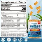 EnvyCure Vegan Omega 3 Gummies