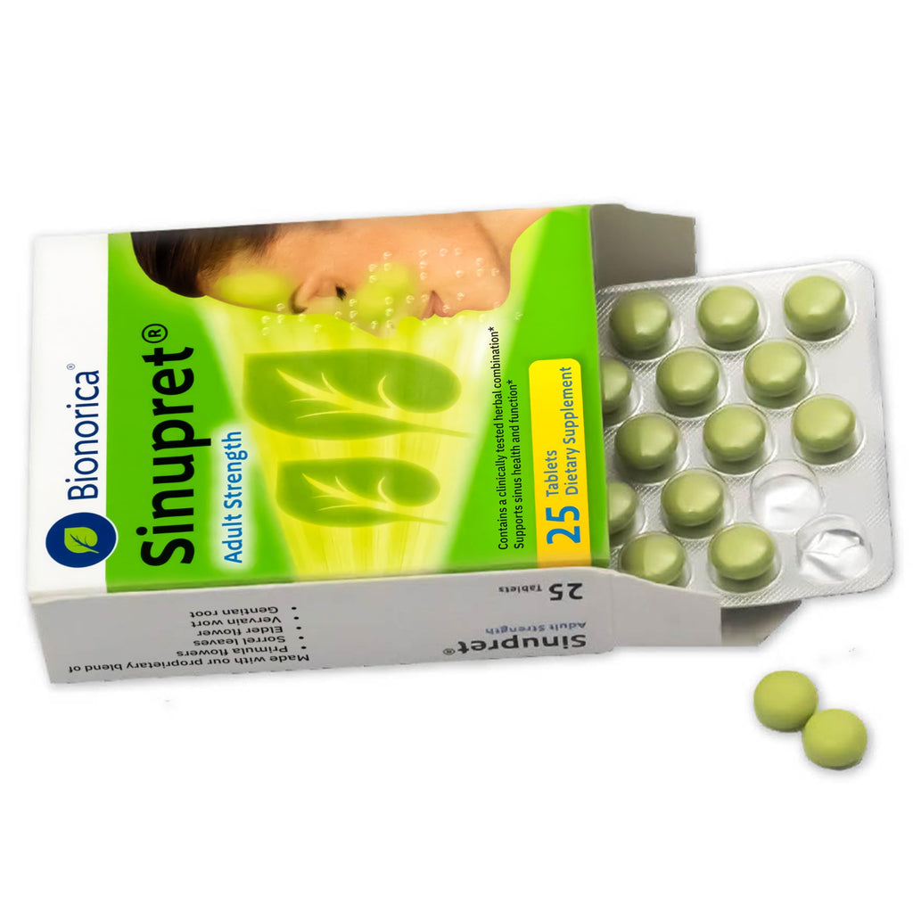 Bionorica Sinupret Sinus & Immune Support Herbal - 25 Tablets - image 2