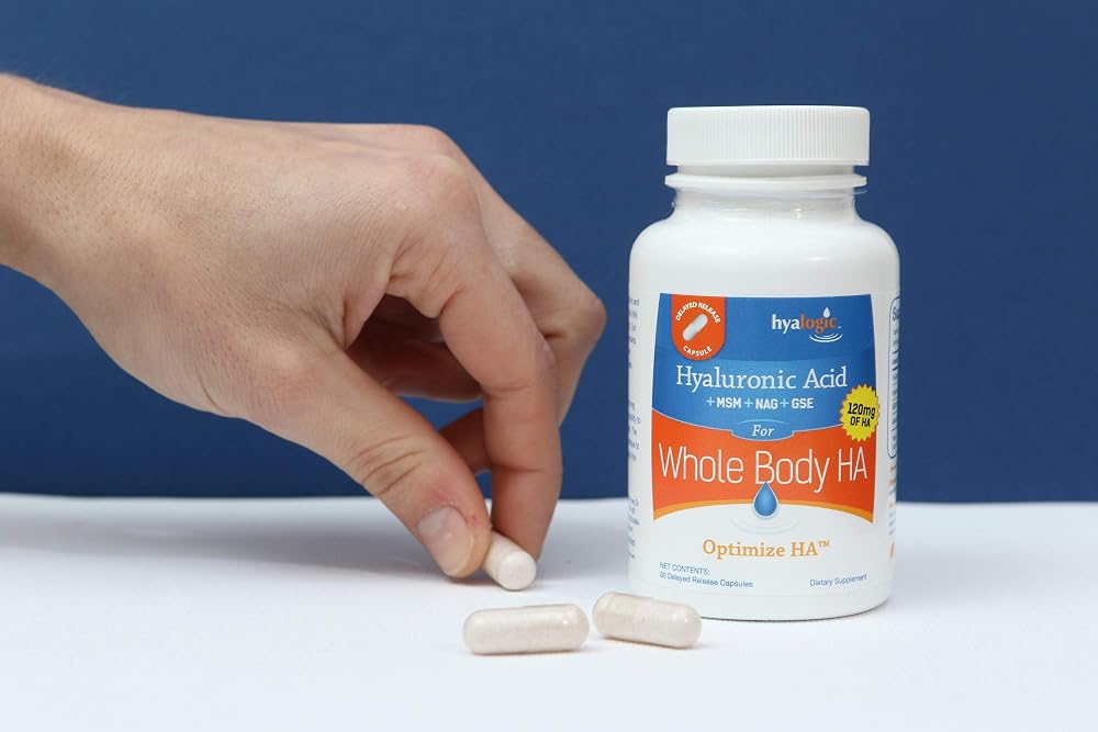 Hyalogic Hyaluronic Acid 120 mg Capsules with Glucosamine & MSM - 30 Count - image 6