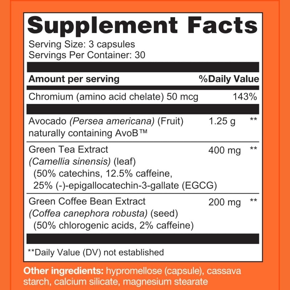 Metavo Advanced Weight Support Natural Diet Supplement - 90 Capsules - image 9