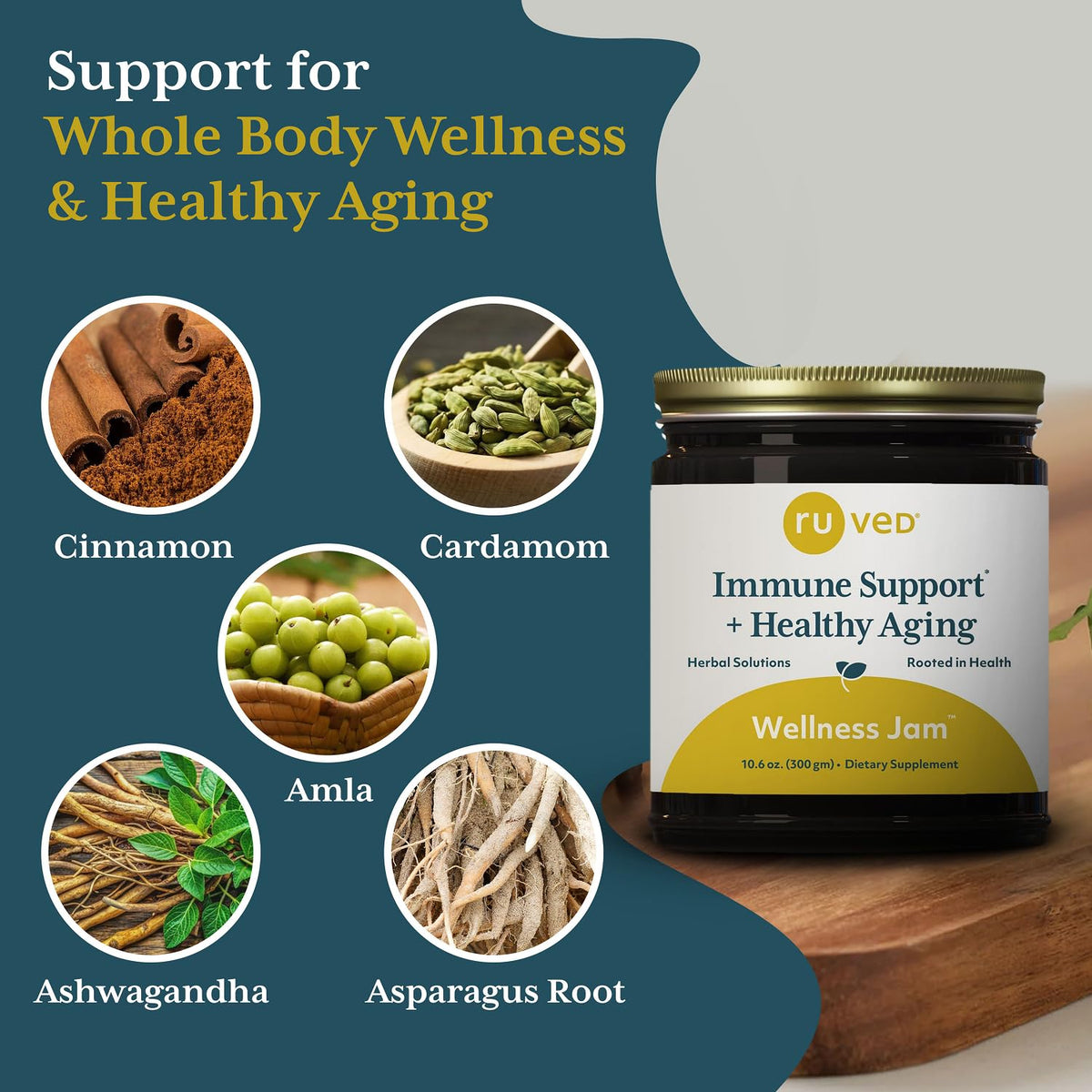 R-U VED Amla Jam Ayurvedic Wellness Supplement - 10.6 oz - image 4