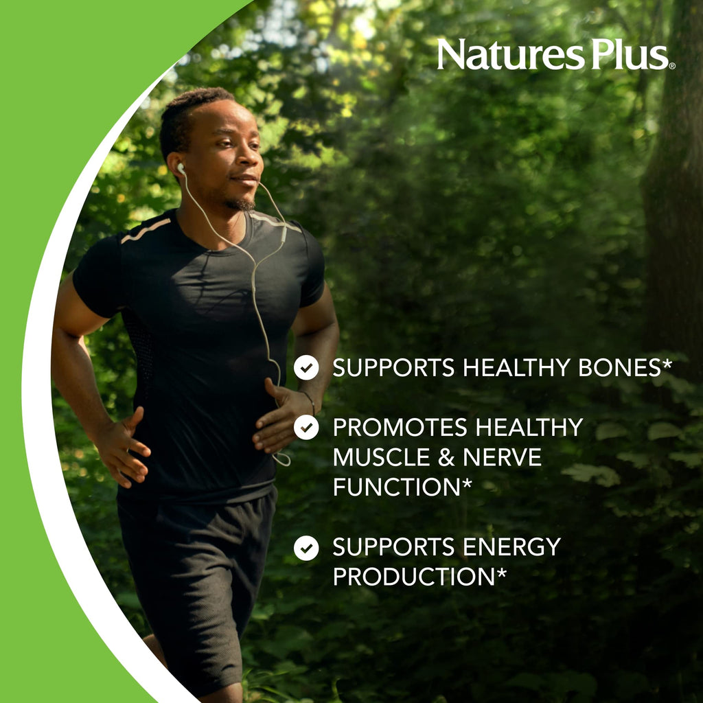 NaturesPlus Cal/Mag Citrate - 90 Vegetarian Capsules - image 4