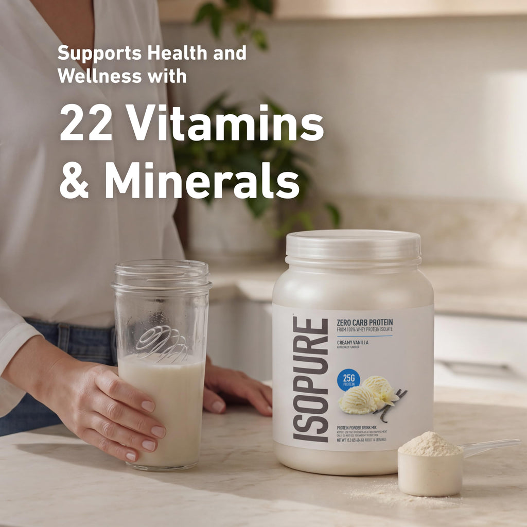Isopure Zero Carb Low Carb Whey Isolate Protein Powder