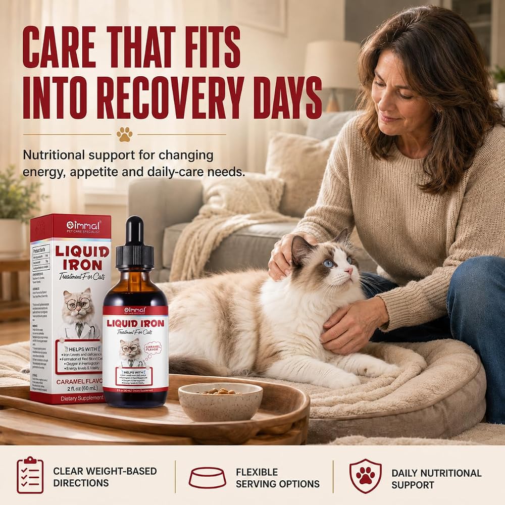 Zenpaws Liquid Iron Supplement for Cats - 2 oz - image 2
