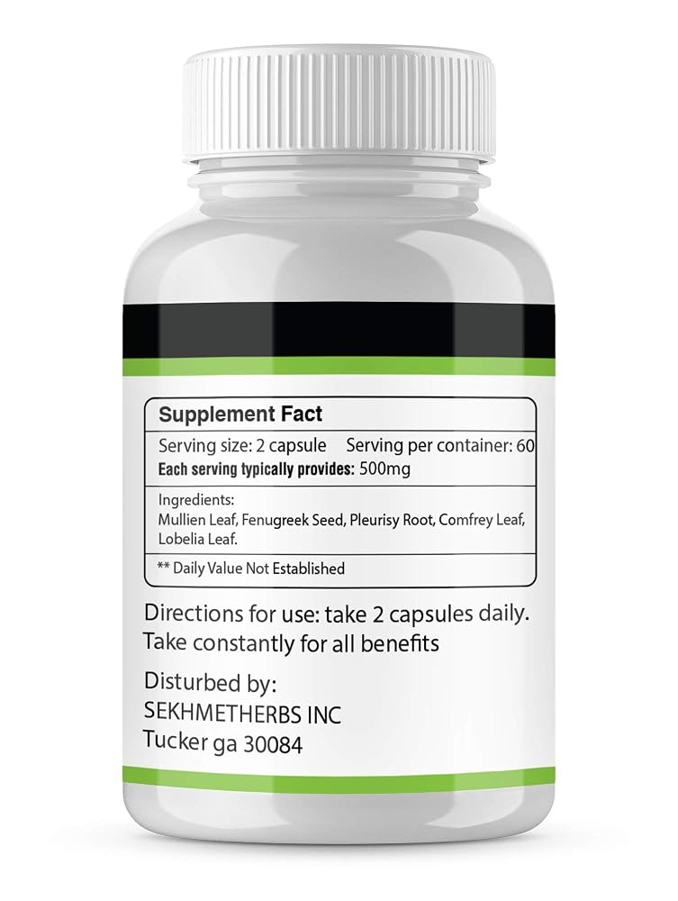 SEKHMETHERBS Lung Rejuve Herbal Powder - 60 Servings - image 2