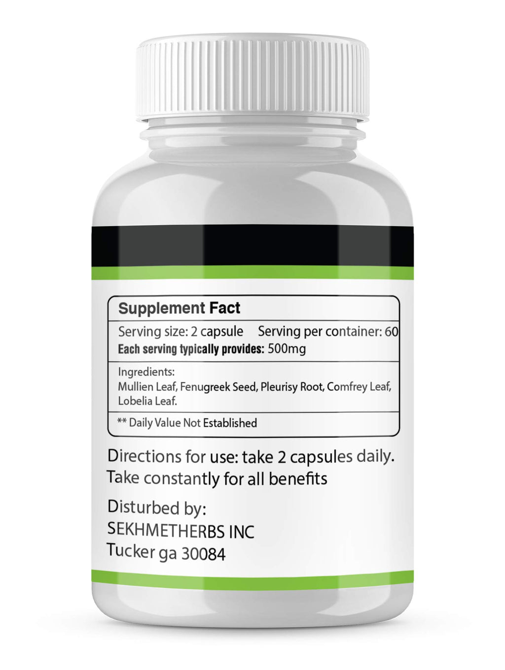 SEKHMETHERBS Lung Rejuve Herbal Powder - 60 Servings - image 2