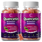 GPGP GreenPeople Quercetin with Bromelain Gummies - 120 Count