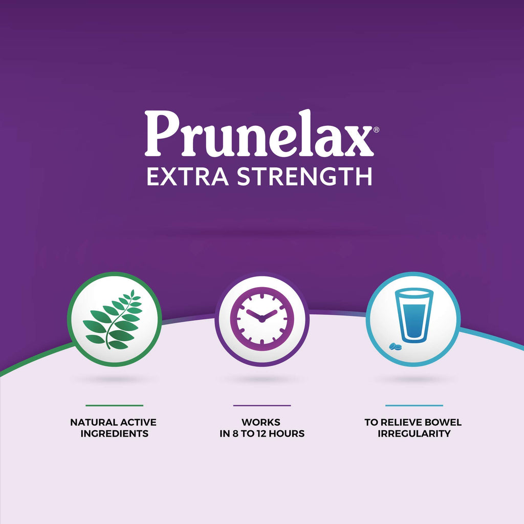 Prunelax Extra Strength Natural Laxative Tablets - 120 Tablets - image 6