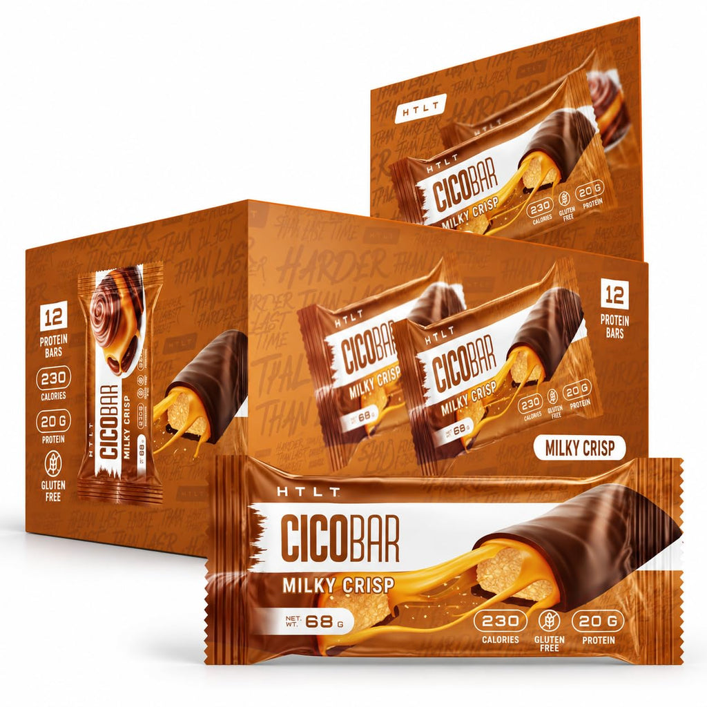 HTLT Supps CICO Protein Bar Milky Crisp - 12 Pack