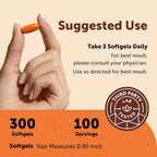 Micro Ingredients Turmeric Curcumin with Black Pepper & Ginger - 300 Softgels - image 4
