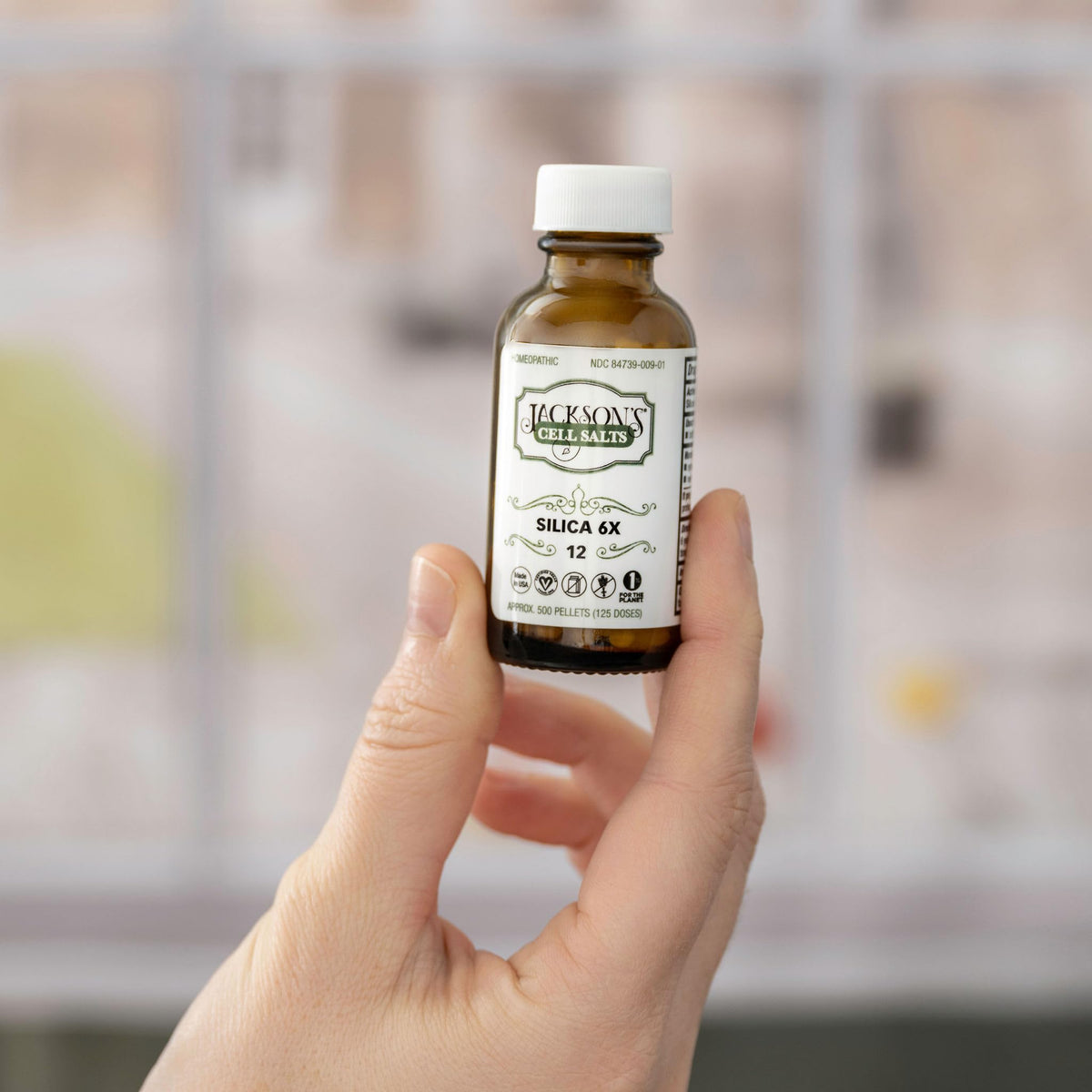 Jackson's Silica 6X Homeopathic Cell Salt - 500 Pellets - image 5