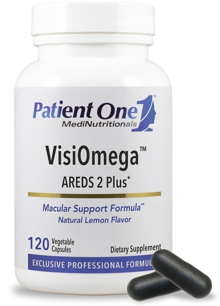 Patient One VisiOmega AREDS 2 Nutrients + Omega-3 - 120 Capsules