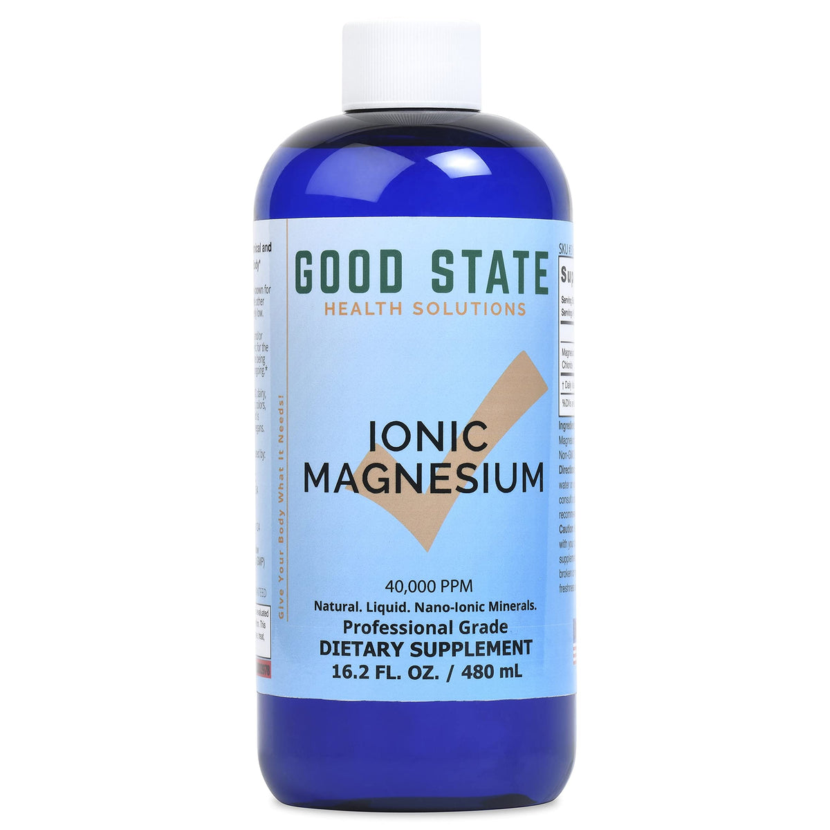 Good State Ionic Magnesium Liquid Supplement - 16 oz
