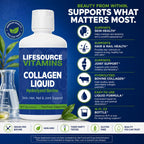 LifeSource Vitamins Liquid Collagen - 16 fl oz - image 2