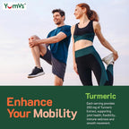 YUM-V'S YumV's Turmeric Gummies with Ginger and Piperine - Peach