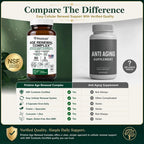 PRISTINE'S Age Renewal Senolytic Autophagy Capsules - 90 Count - image 6