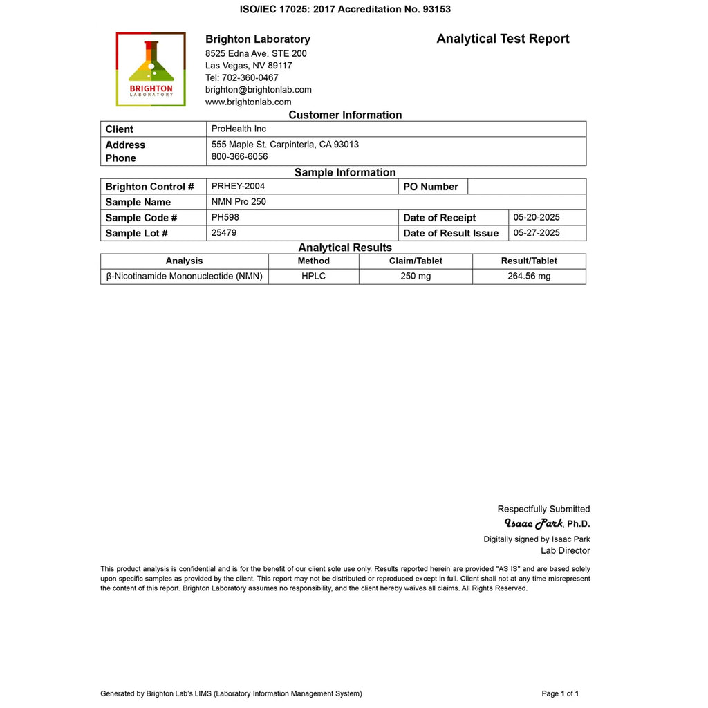ProHealth NMN Pro 250 Sustained Release - 60 Tablets - image 7