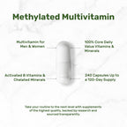 DEAL SUPPLEMENT Methylated Multivitamin - 240 Capsules - image 3