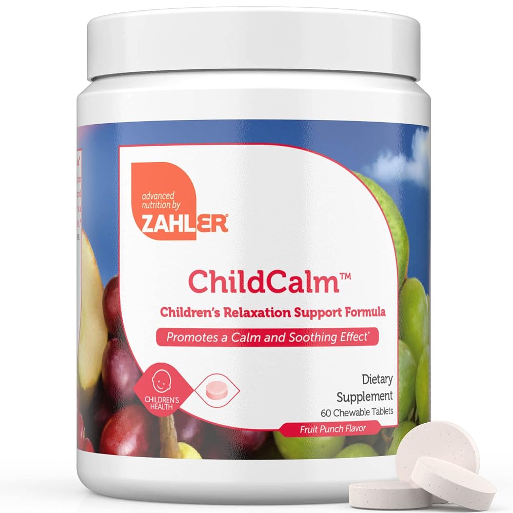 Zahler ChildCalm Magnesium Chewable Tablets for Kids - 60 Count - image 2