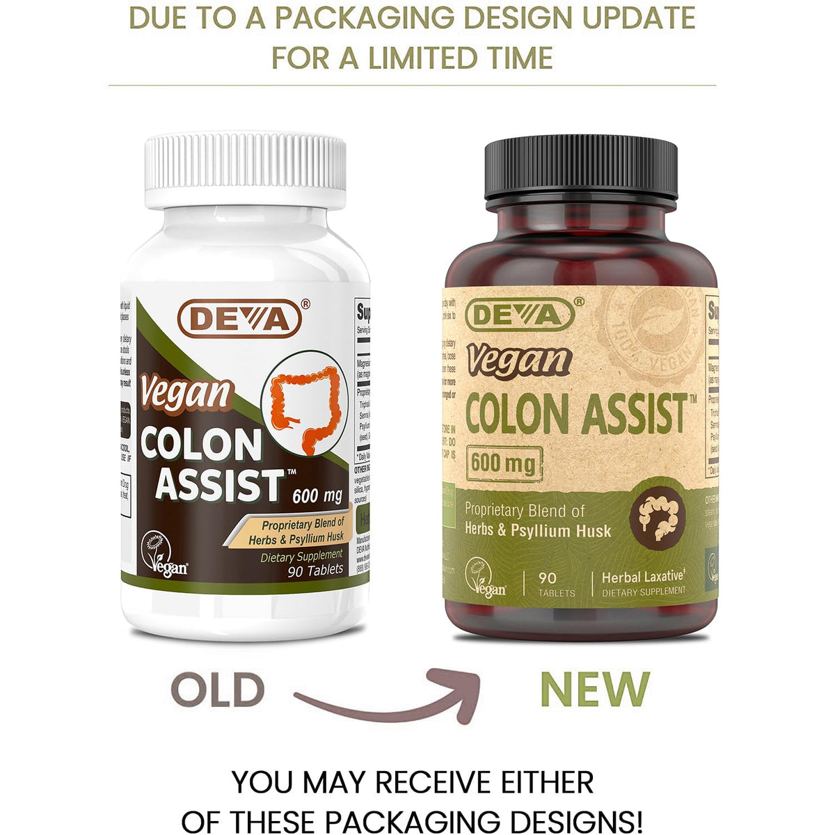 DEVA Vegan Colon Assist Tablets with Magnesium - 90 Tablets - image 5